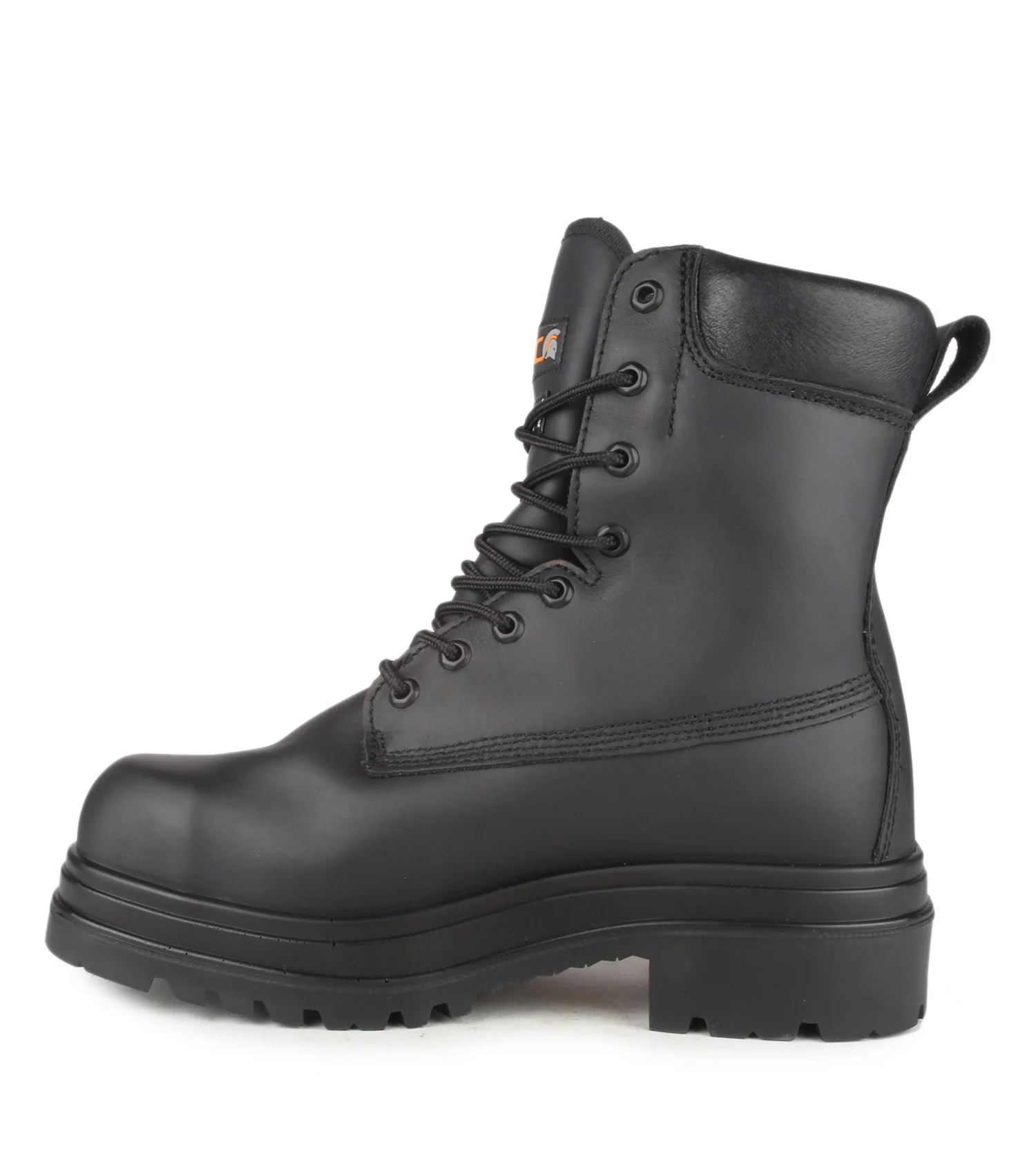 Alertz, Black | 8" Waterproof Leather Work Boots | Vibram TC4+ - Image 4