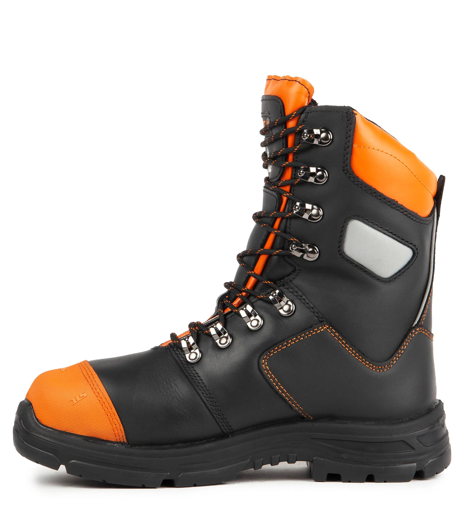 Battler, Orange | 8" Lumberjack Chainsaw Safety Work Boots - Image 3