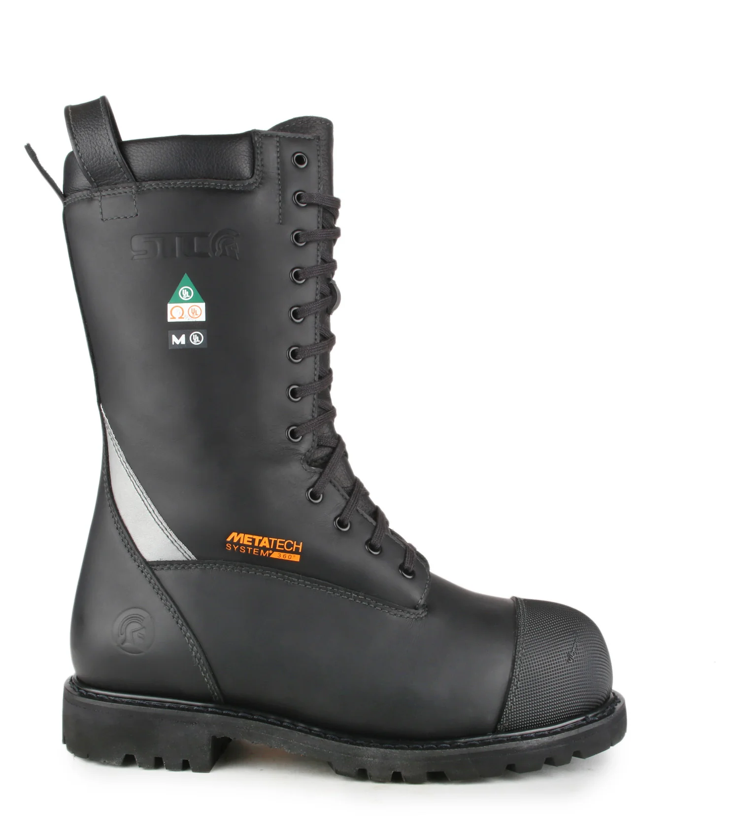 Commander, Black | NFPA Firefighter Boots | Metatarsal Protection - Image 2