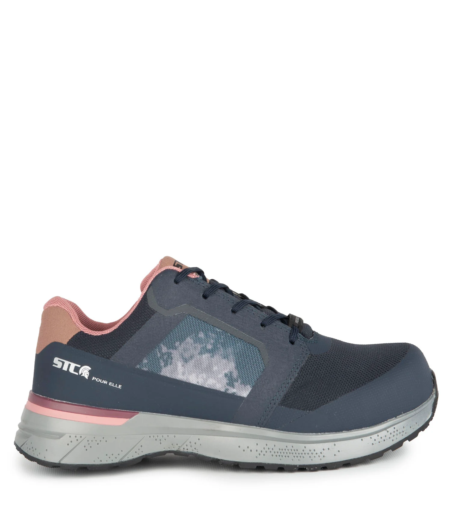 LadyFit, Navy | Women's Ultra Lightweight Athletic Work Shoes - Image 2
