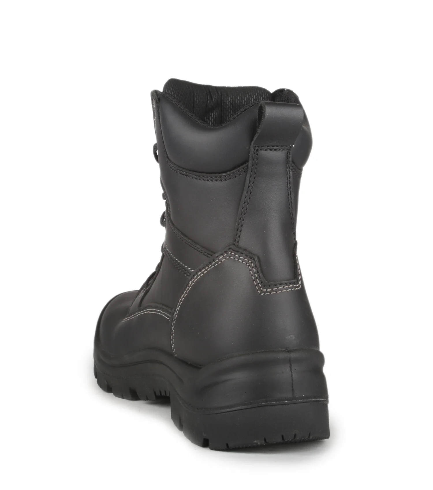 Morgan, Black | 8" Leather Work Boots | Vibram TC4+ Outsole - Image 4
