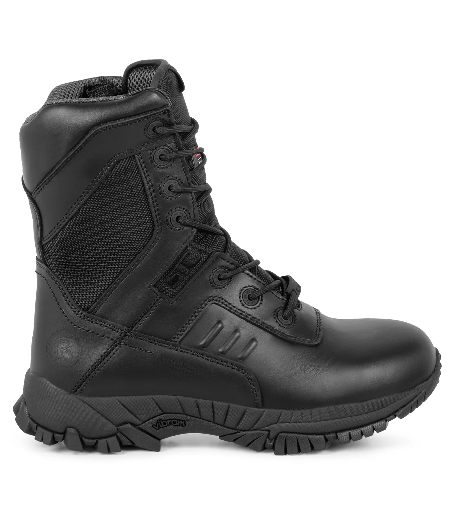 Tactik Soft Toe 200, Black | 8" Waterproof Tactical Boots | 200g - Image 2