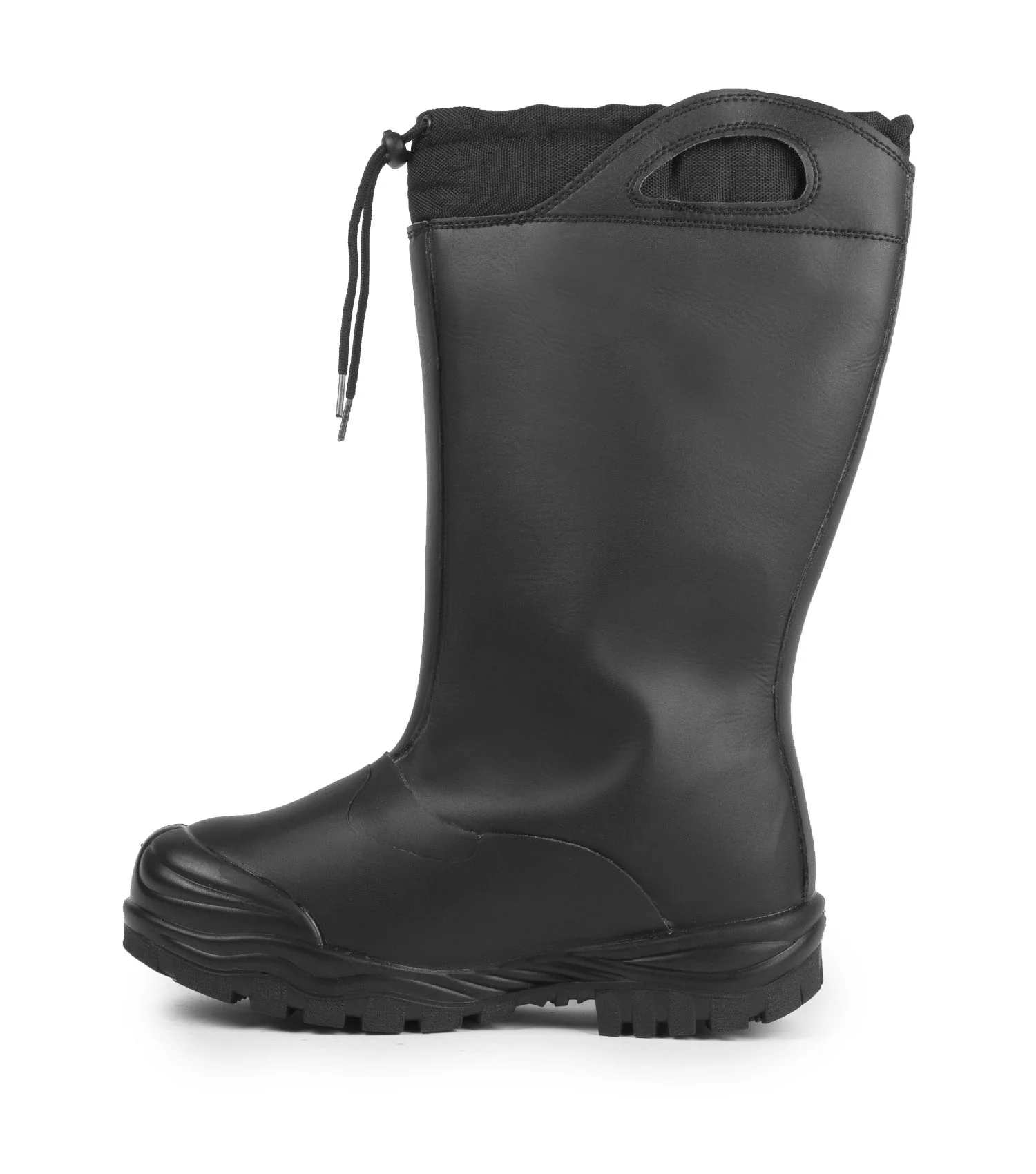 Titanium, Black | 14" Microfiber Work Boots | Vibram Fire&Ice Outsole - Image 3