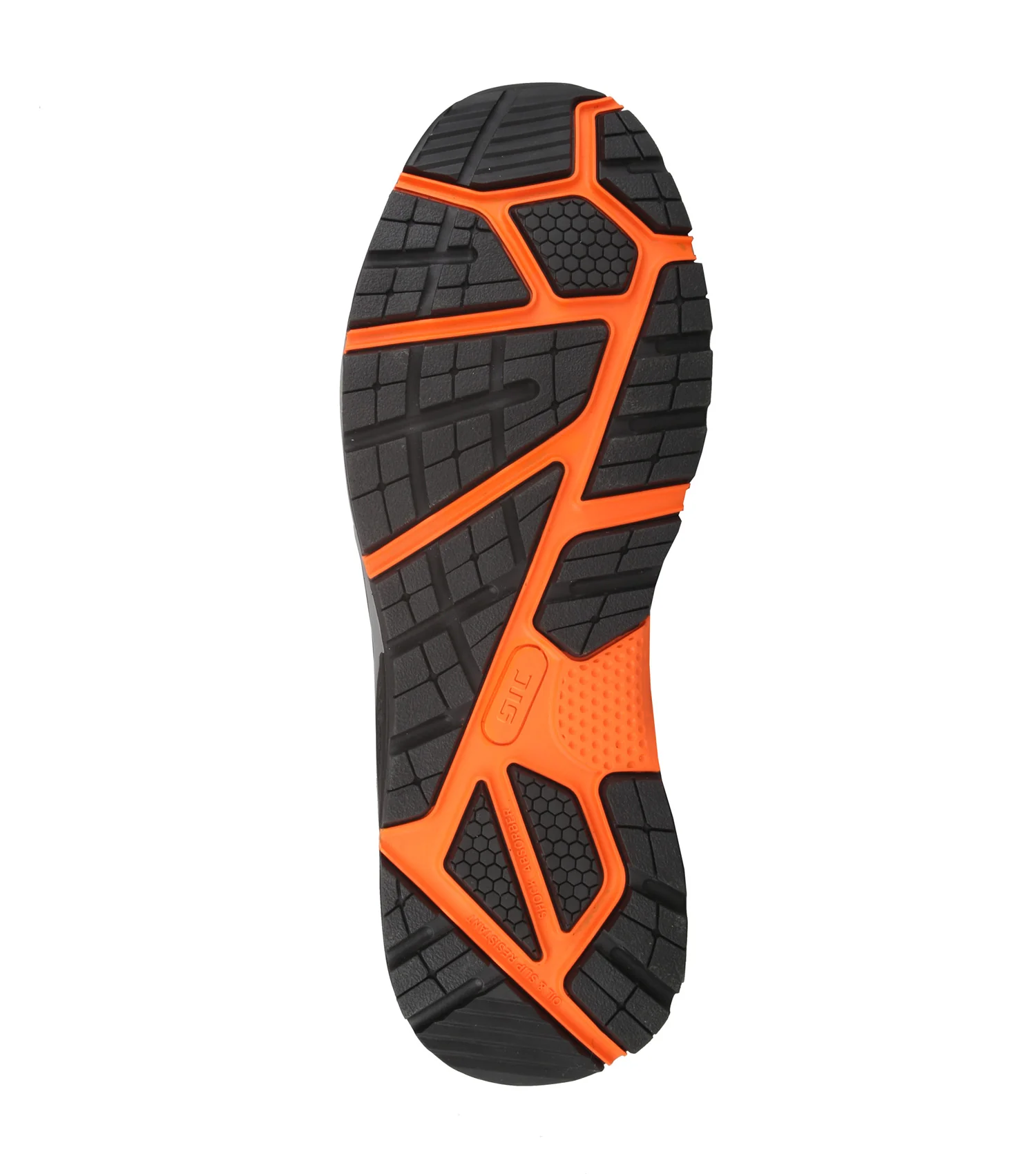 Trainer6, Black & Orange | Ultra-lightweight 6'' Athletic Work Shoes - Image 5